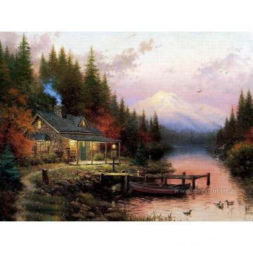 Décor de maison Thomas Oil Painting Reproduction Wall Art (ERL-040)